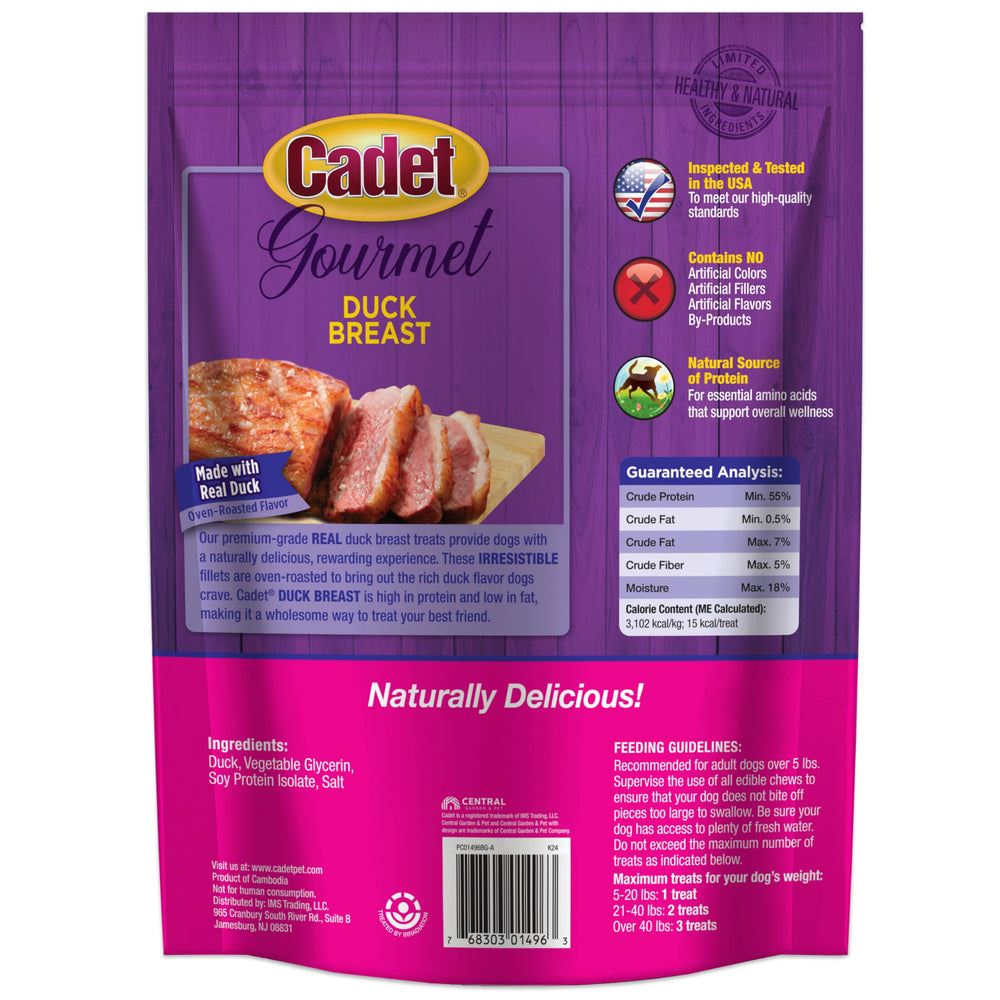 Cadet lista simple de ingredientes en empaque, claridad y confianza