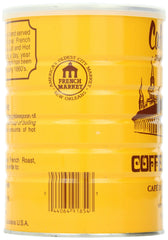 Cafe Du Monde taza servida estilo café au lait, sabor reconfortante