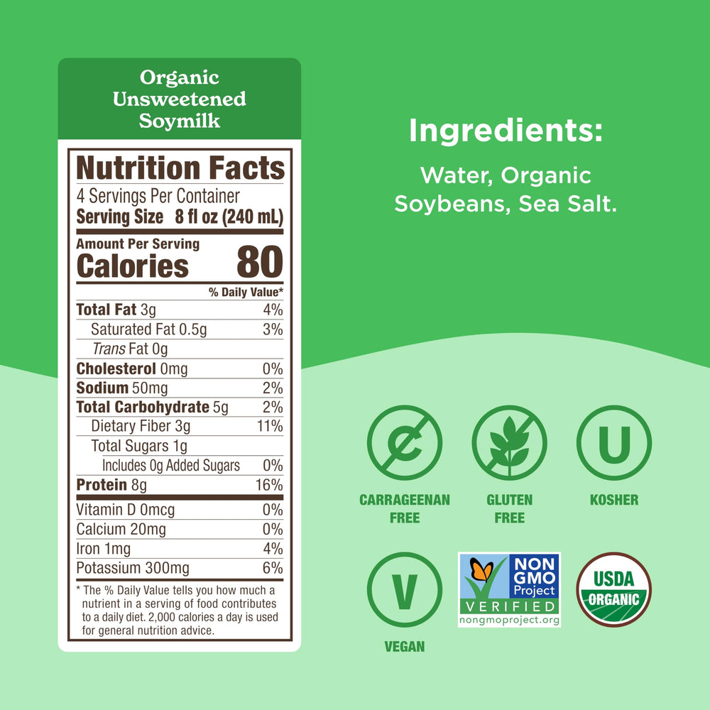 Etiqueta certificada USDA Organic de Califia Farms que garantiza calidad