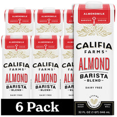 Califia Farms frente del empaque mostrando tamaño 32 oz y beneficios