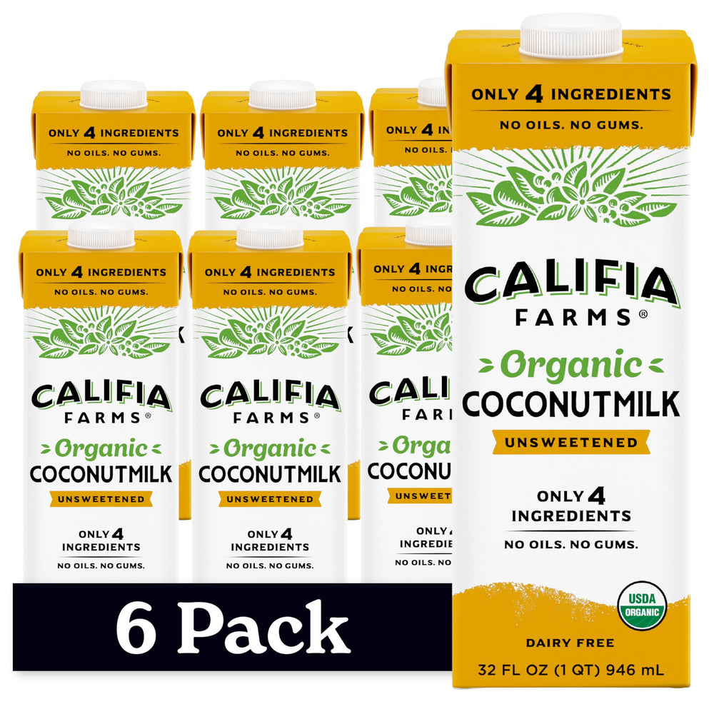 Califia Farms envase frontal mostrando diseño y beneficio natural
