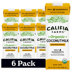 Califia Farms envase frontal mostrando diseño y beneficio natural