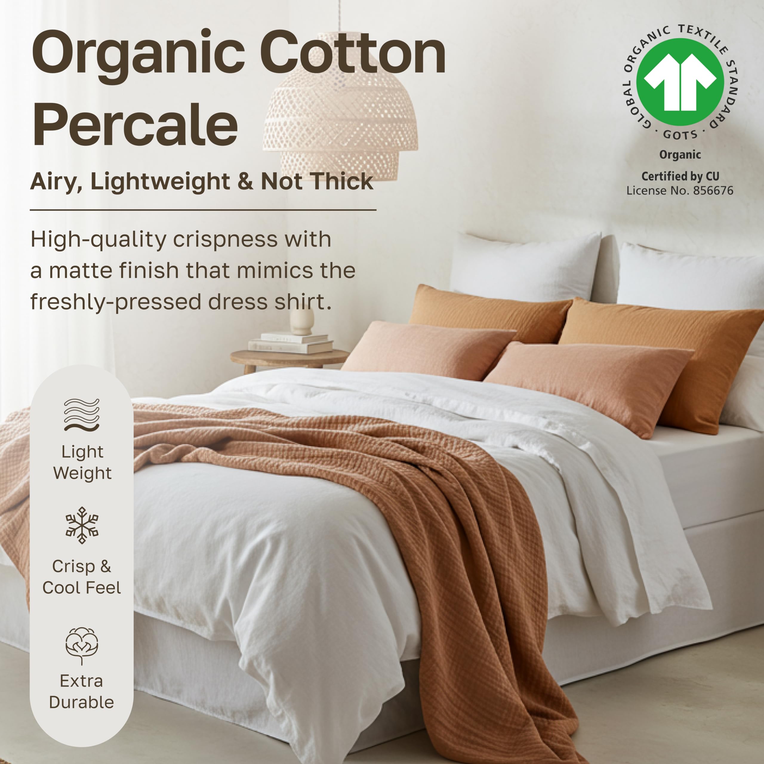California Design Den detalle del cierre tipo sobre manteniendo la almohada ordenada