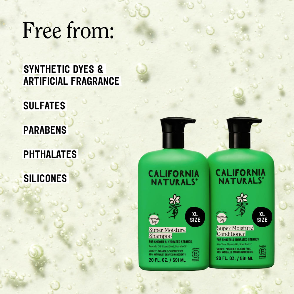 California Naturals crema del acondicionador que sella y suaviza el cabello