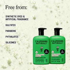 California Naturals crema del acondicionador que sella y suaviza el cabello