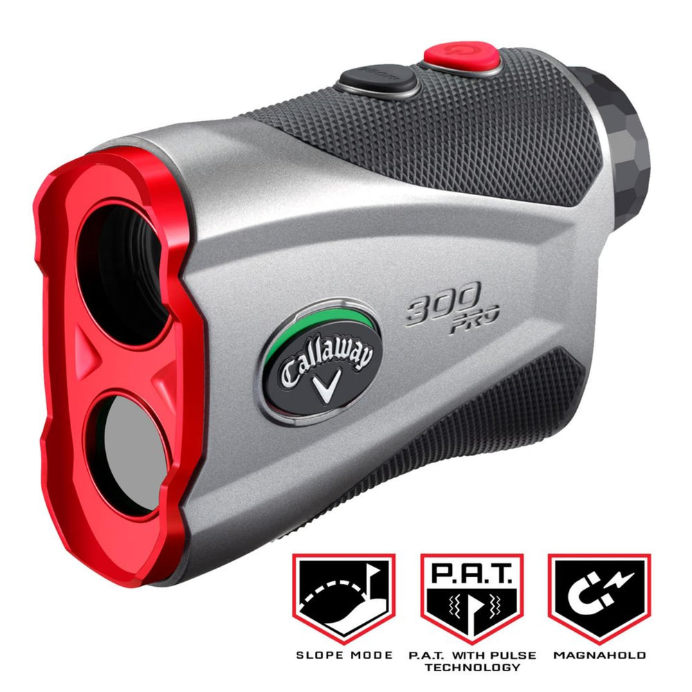 Callaway 300 Pro con mosquetón y banda elástica para transporte seguro