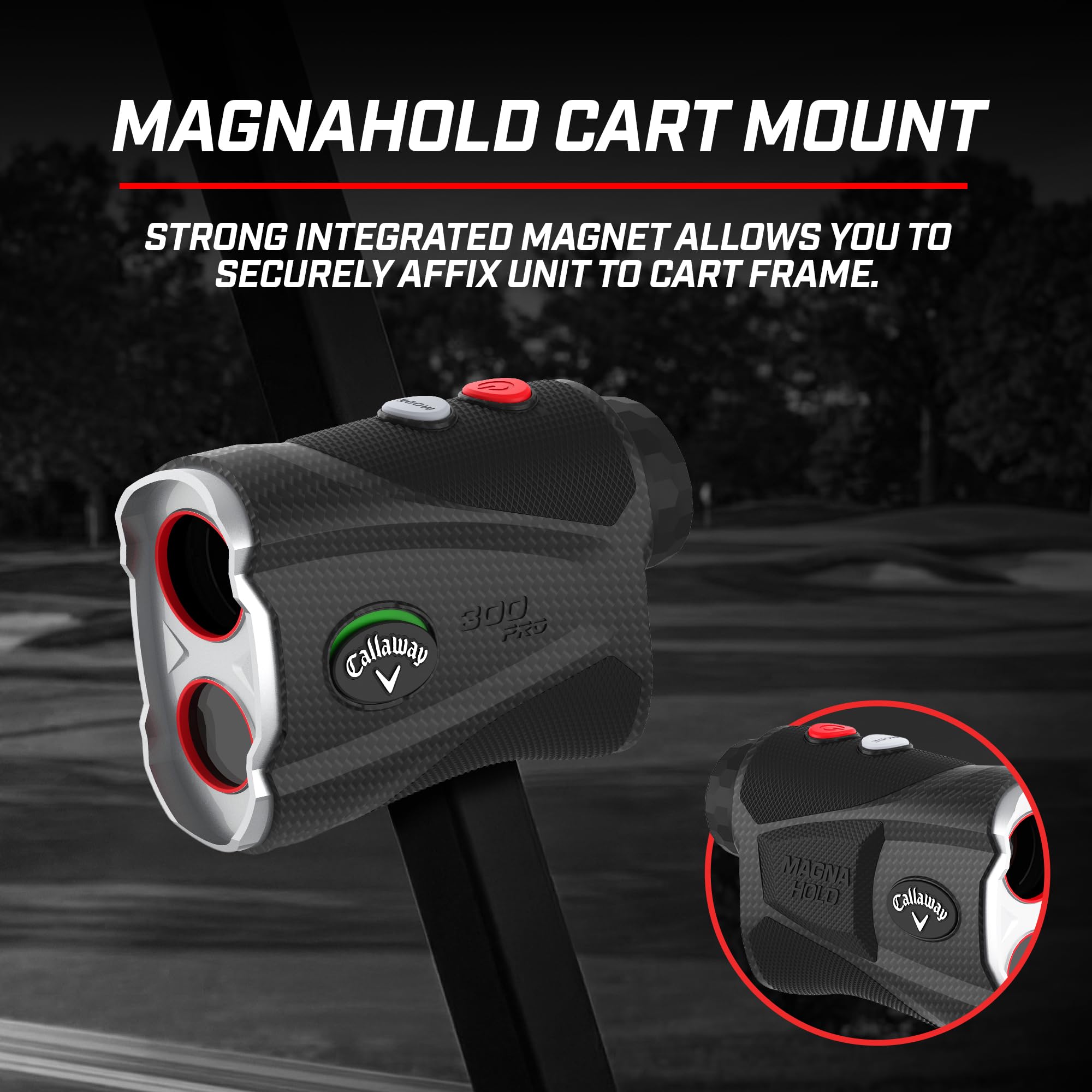 Callaway 300 Pro demostrando pulso de confirmación al bloquear el pin, fiabilidad