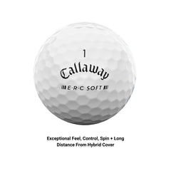 Callaway Golf ERC Soft detalle Triple Track para alinear putts con mayor precisión