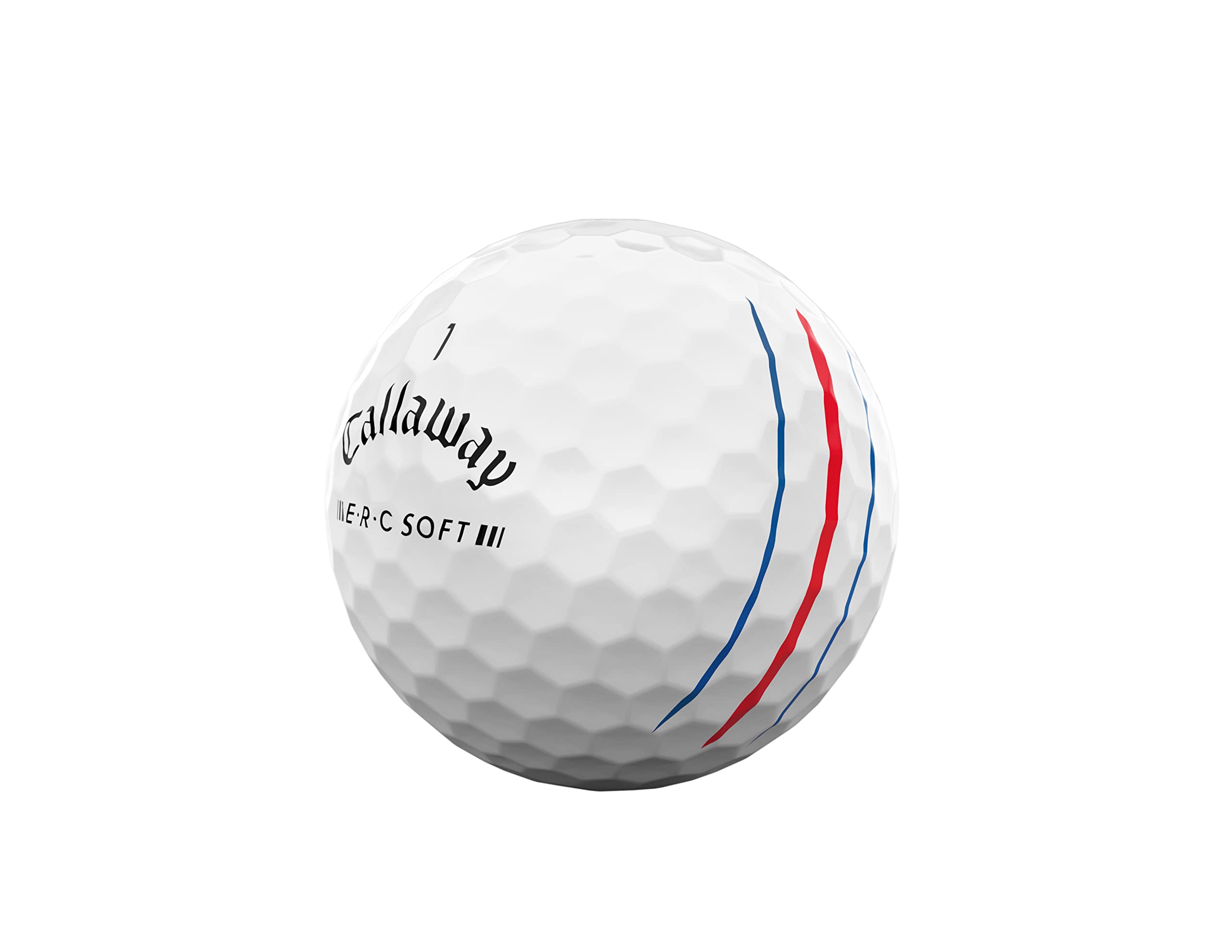 Callaway Golf ERC Soft en mano mostrando escala y tamaño cómodo para transporte