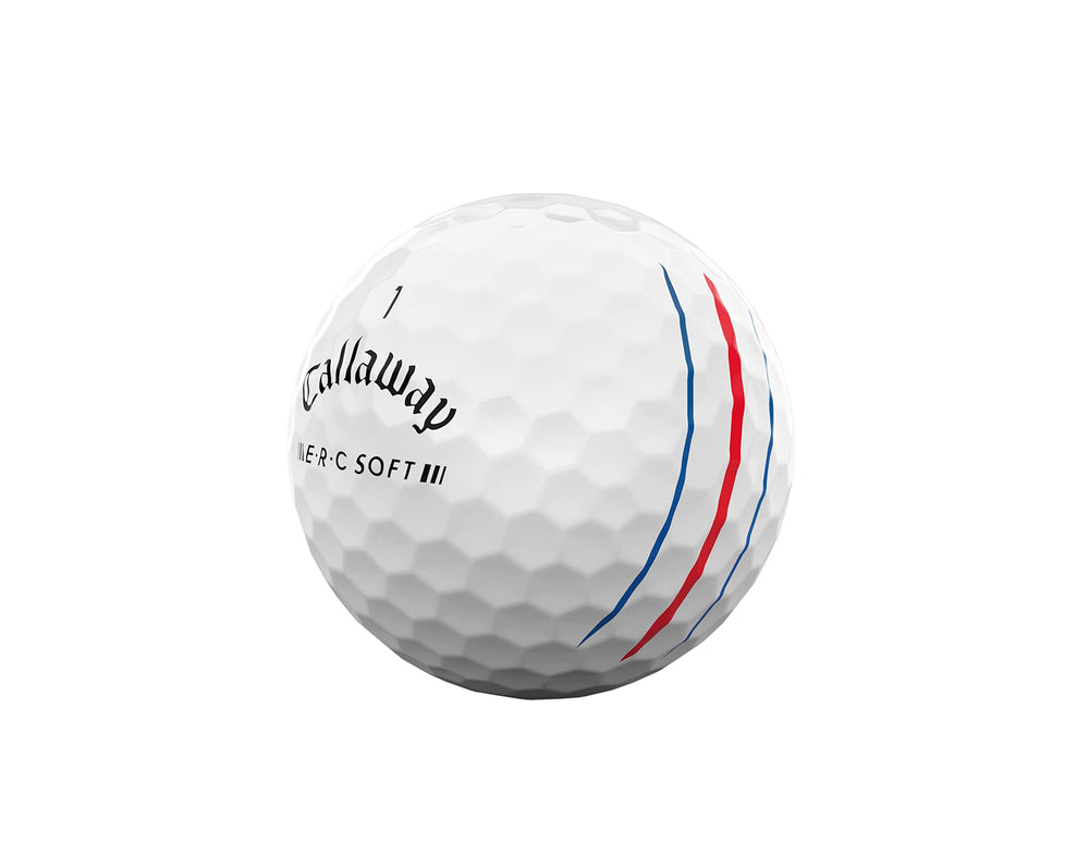 Callaway Golf ERC Soft en mano mostrando escala y tamaño cómodo para transporte