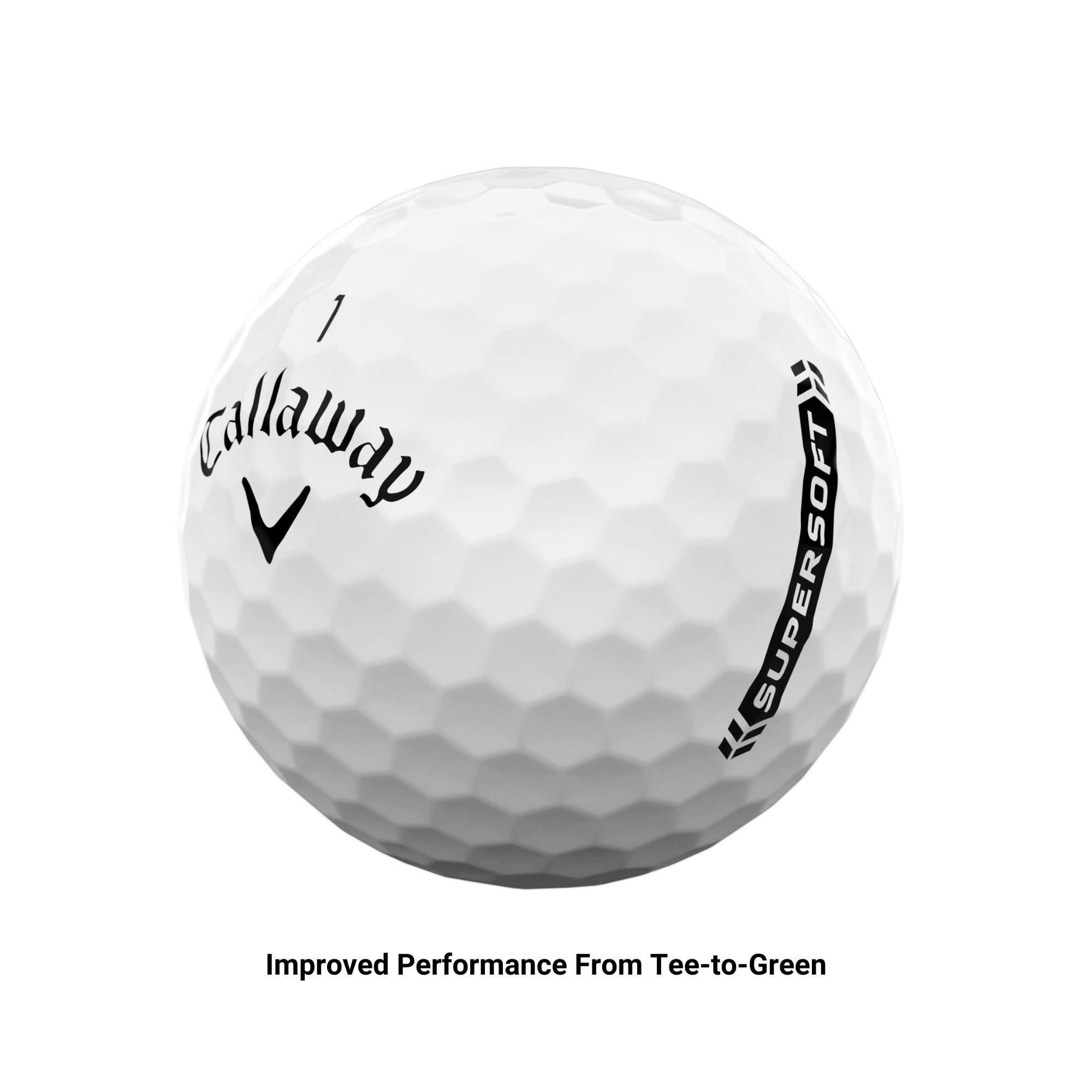 Callaway Supersoft comparación de tamaño para referencia práctica
