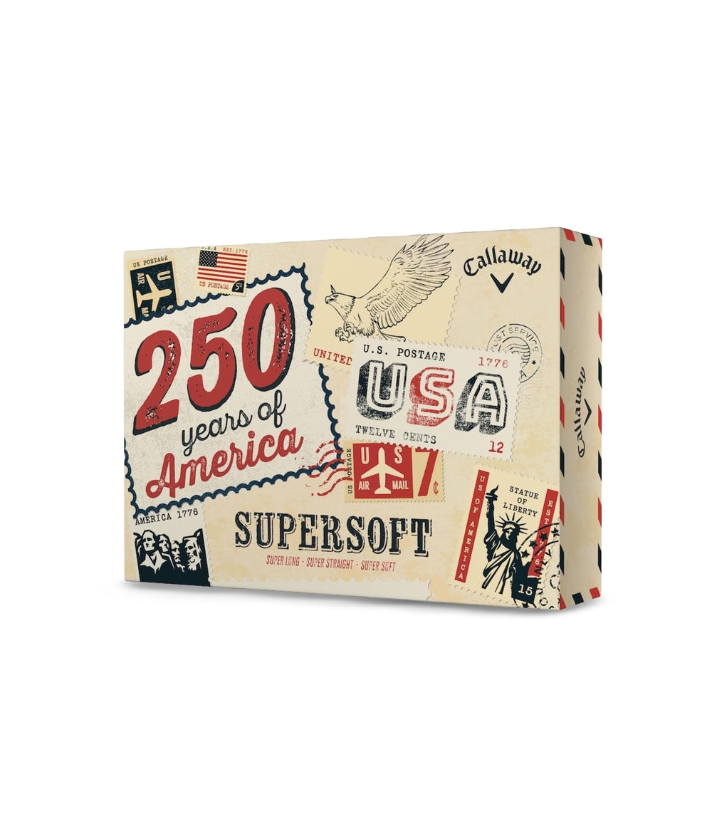 Callaway Supersoft detalle de la superficie que destaca el tacto suave y control