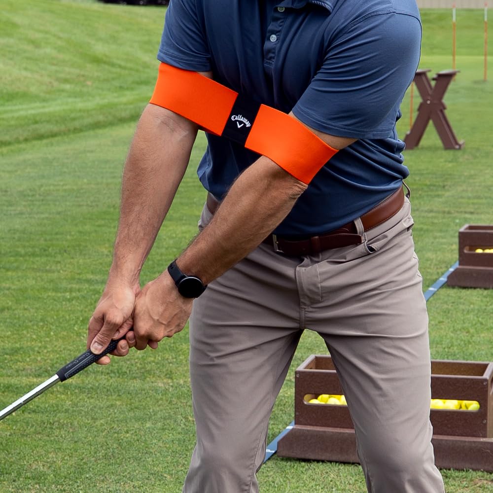 Callaway Swing-Easy en uso con golfista practicando sincronía de swing