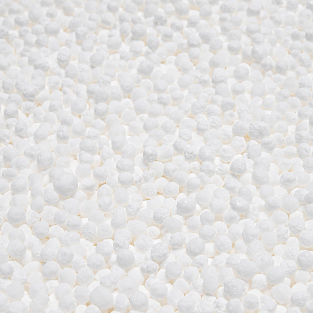 Camco detalle de perlas absorbentes que retienen agua y evitan olores