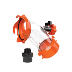Camco Rhino Blaster vista frontal del paquete con accesorio eficiente