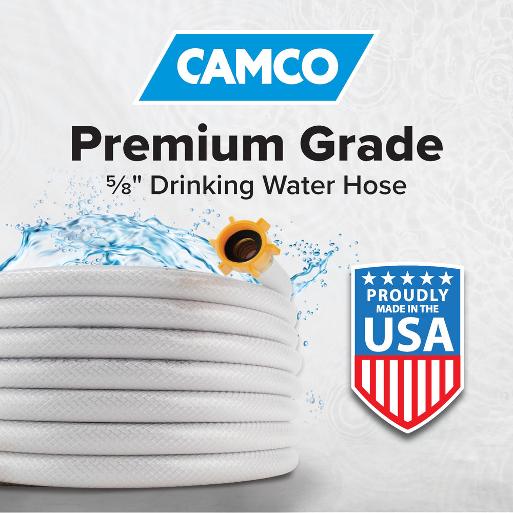 Camco TastePURE detalle del refuerzo diamond-hatch para mayor durabilidad