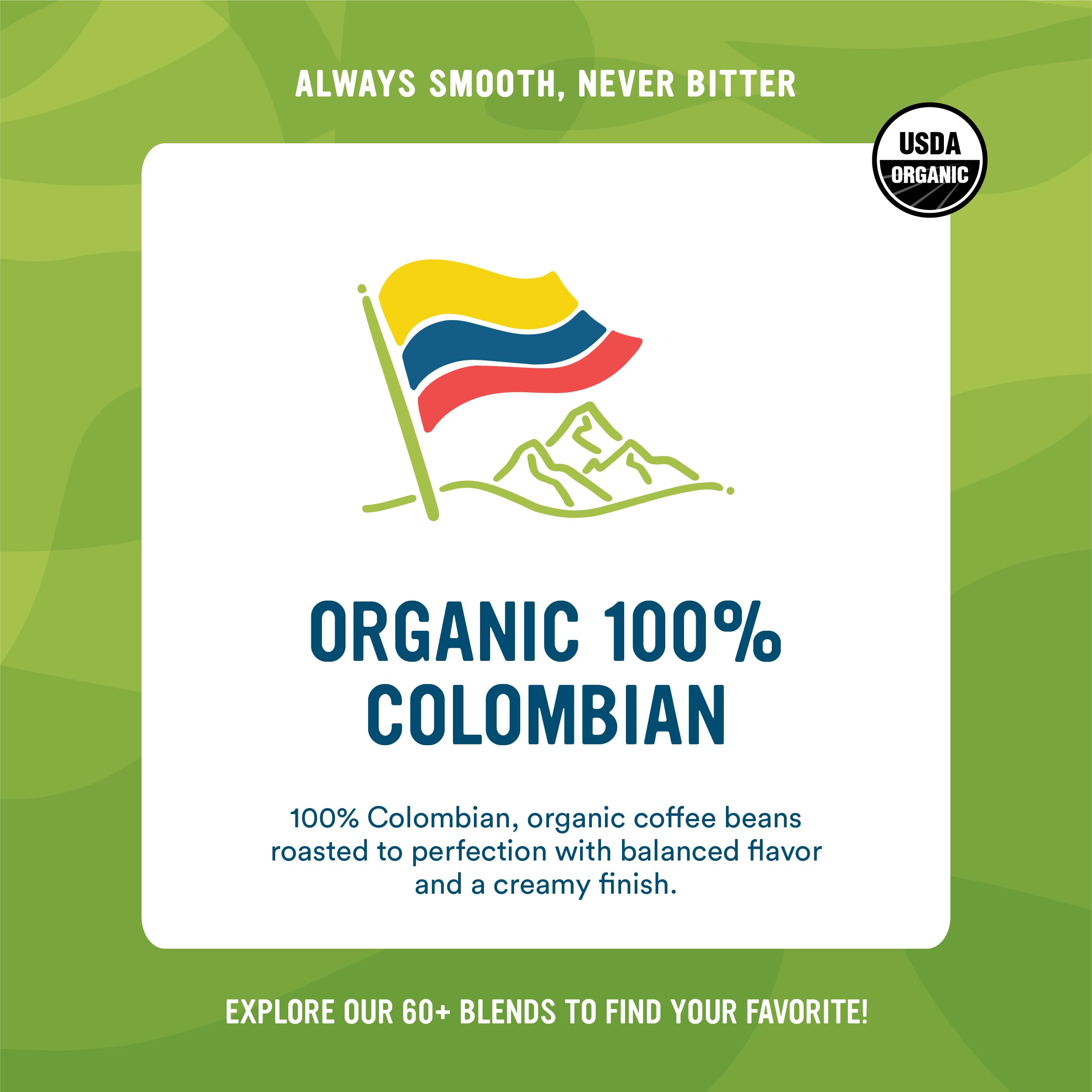 Cameron's Coffee granos en manos que ilustran tueste artesanal y aroma atractivo