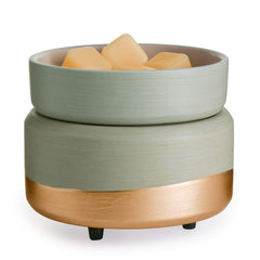 Candle Warmers Midas frontal mostrando diseño elegante y función segura