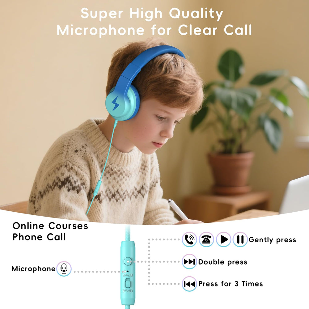 Candy Bila dos niños compartiendo audio sin adaptador para ocio en grupo