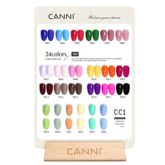 CANNI detalle de etiqueta 3D cristal para identificar color al instante