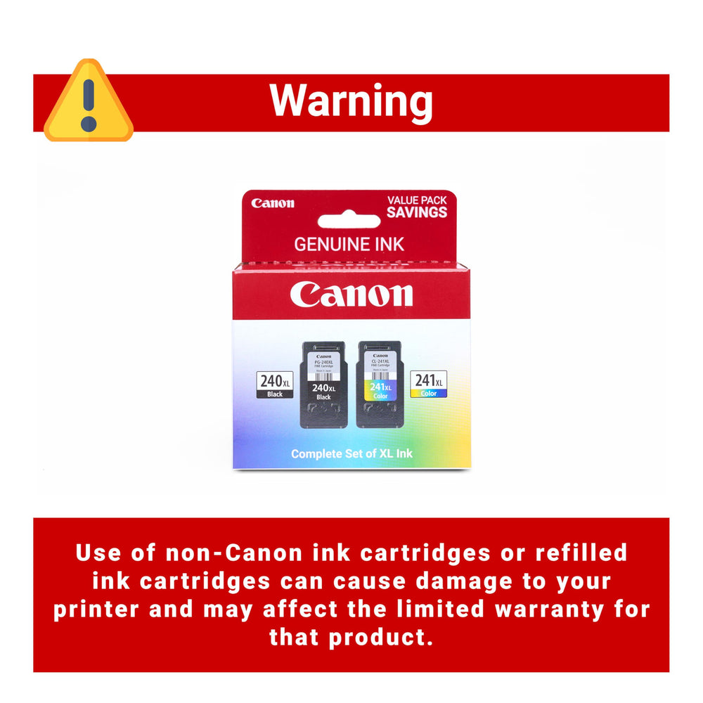 Canon cartucho CL-241 XL color, detalle de etiqueta para colores fieles