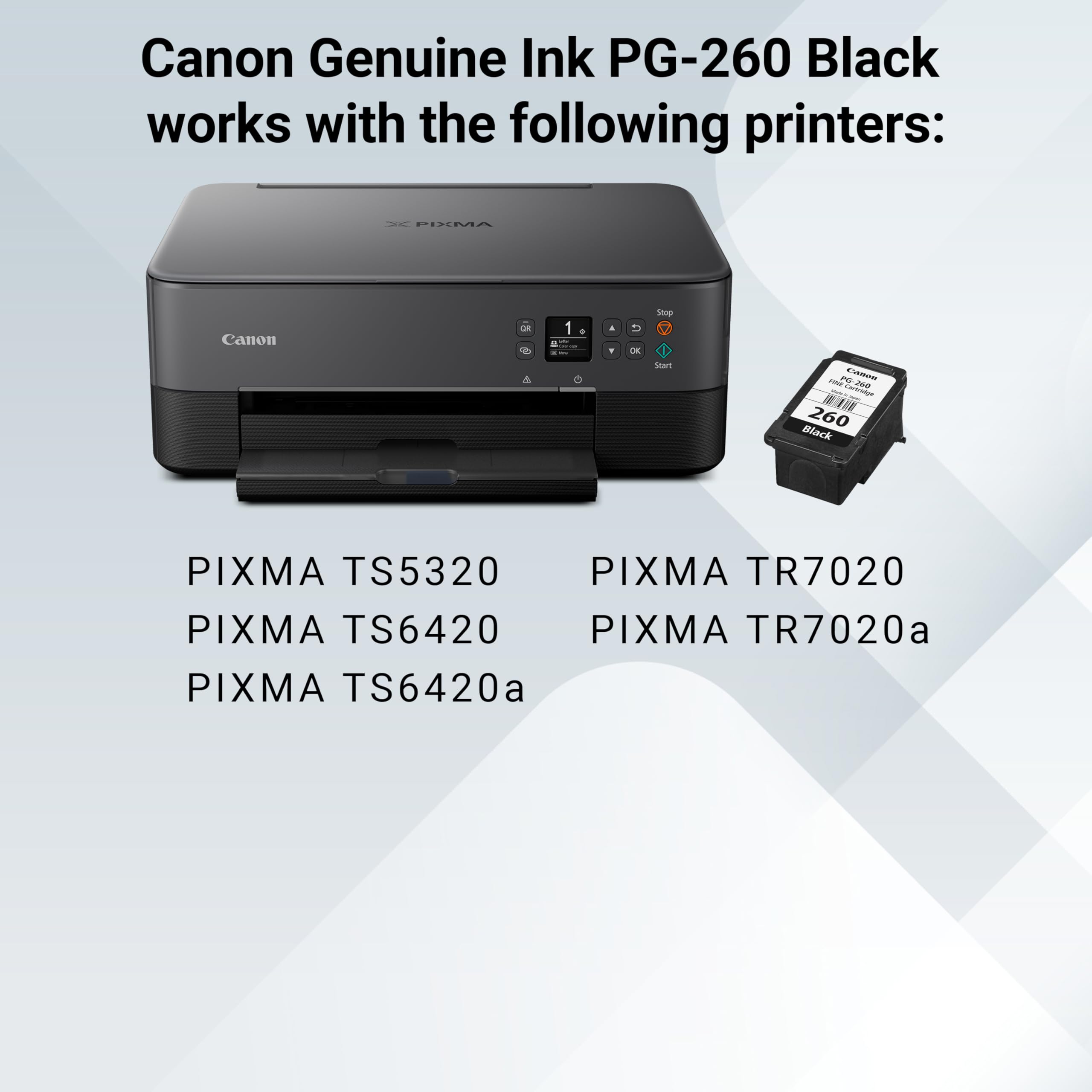 Canon PG-260 en escritorio de oficina indicando confiabilidad diaria