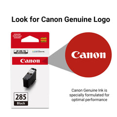 Canon PG-285 siendo instalado en impresora Canon para rendimiento fiable