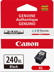 Canon PG-240 XL frontal del embalaje mostrando identificación y capacidad