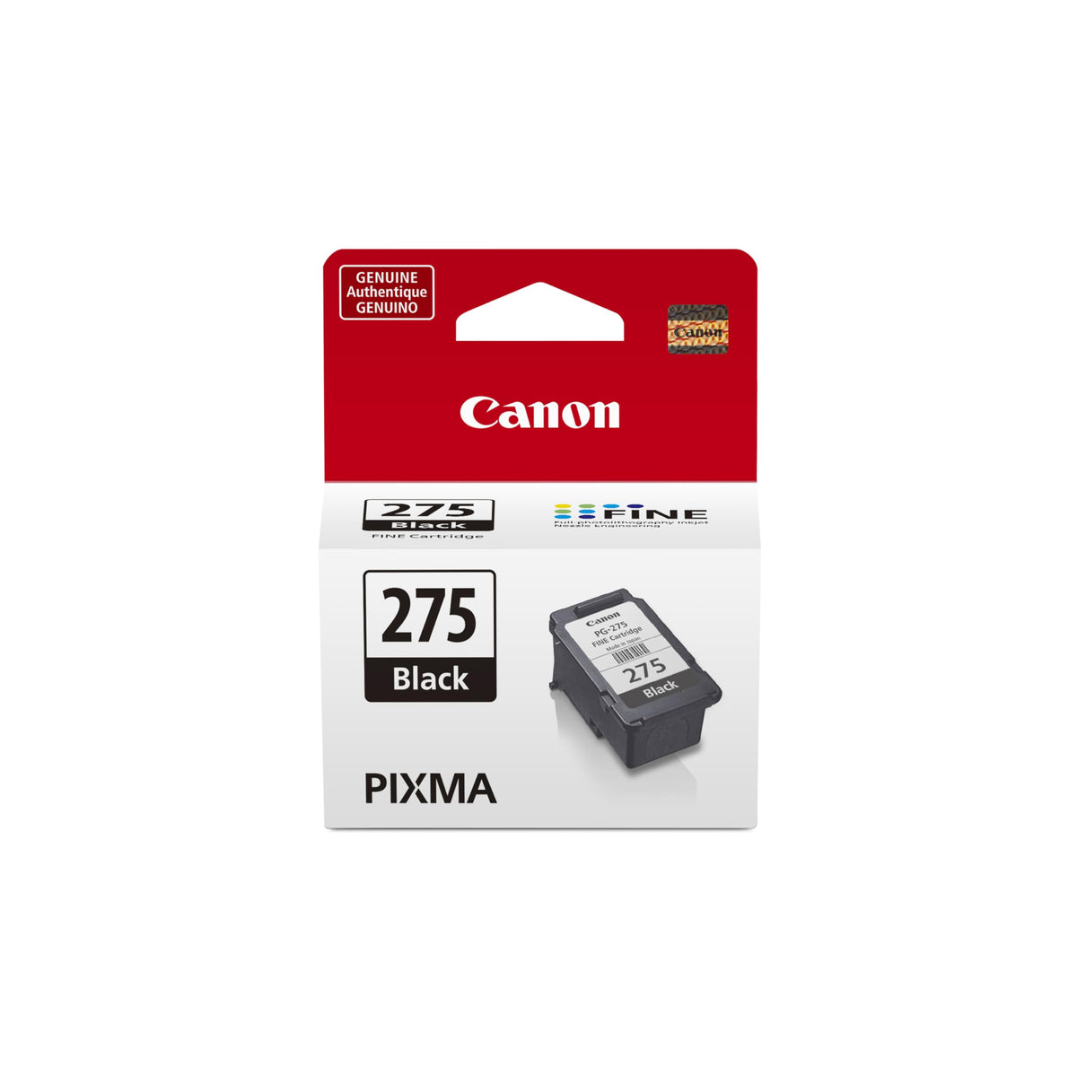 Canon cartucho PG-275 frente del embalaje con información clara y garantía