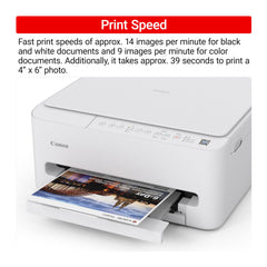 Canon PIXMA TS4320 impresión sobre papel fotográfico con colores vivos y calidad