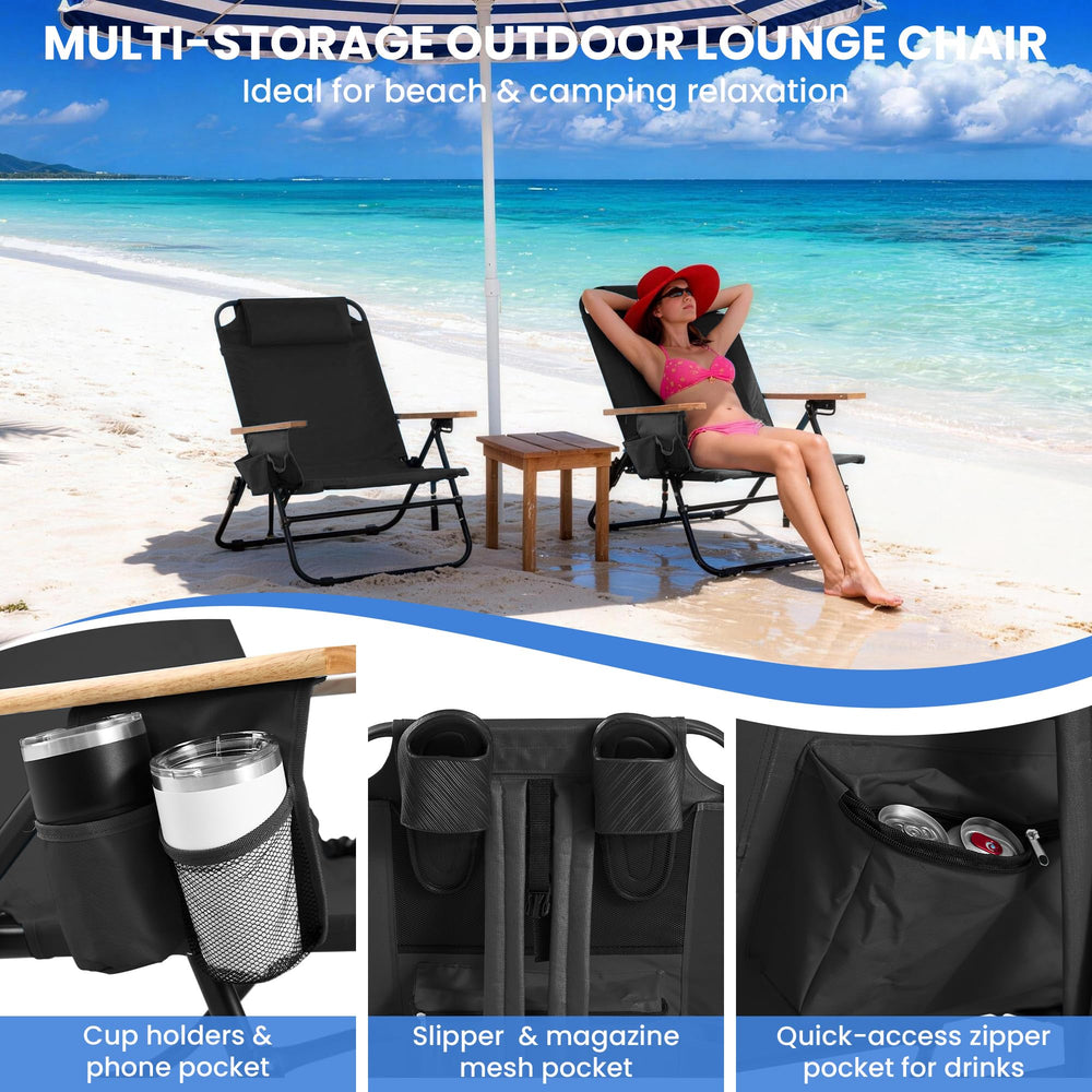 Canpsky silla reclinada totalmente plana, perfecta para descansar