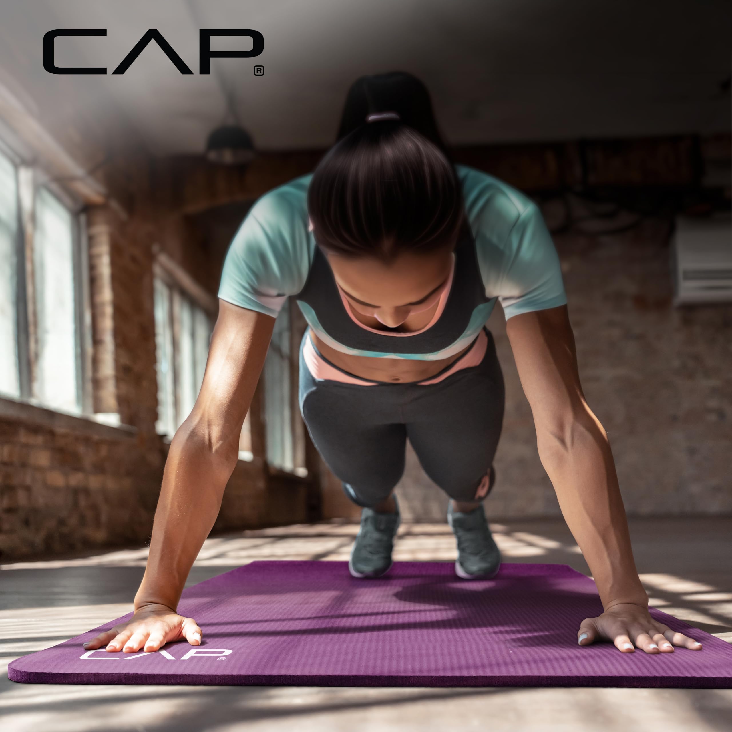 CAP Barbell borde reforzado que prolonga la durabilidad
