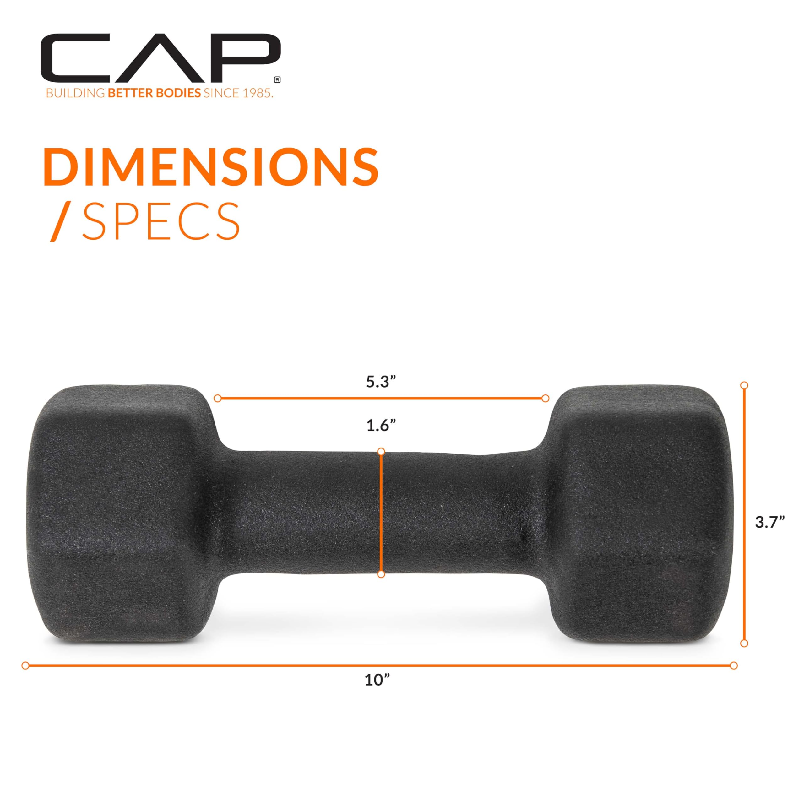 CAP Barbell en uso durante sentadillas para entrenamiento funcional