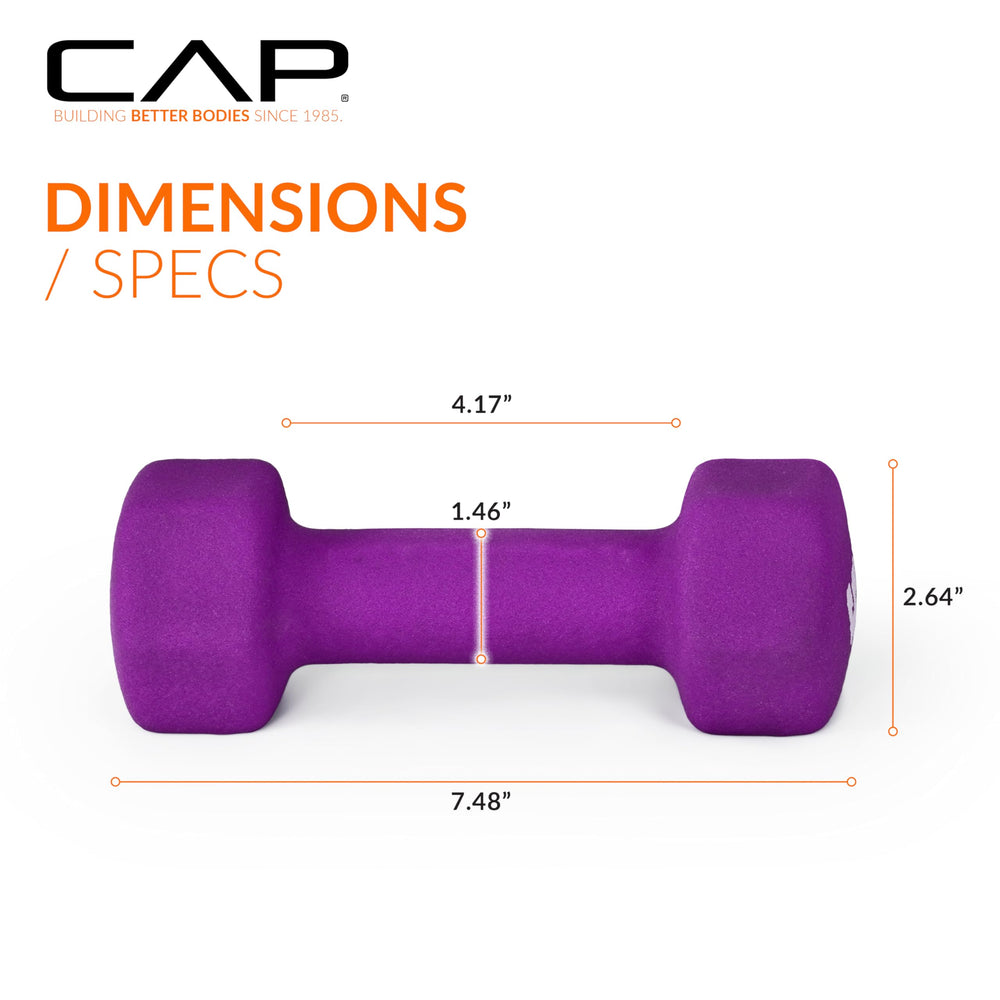 Acercamiento al mango CAP Barbell con diámetro medio para agarre cómodo
