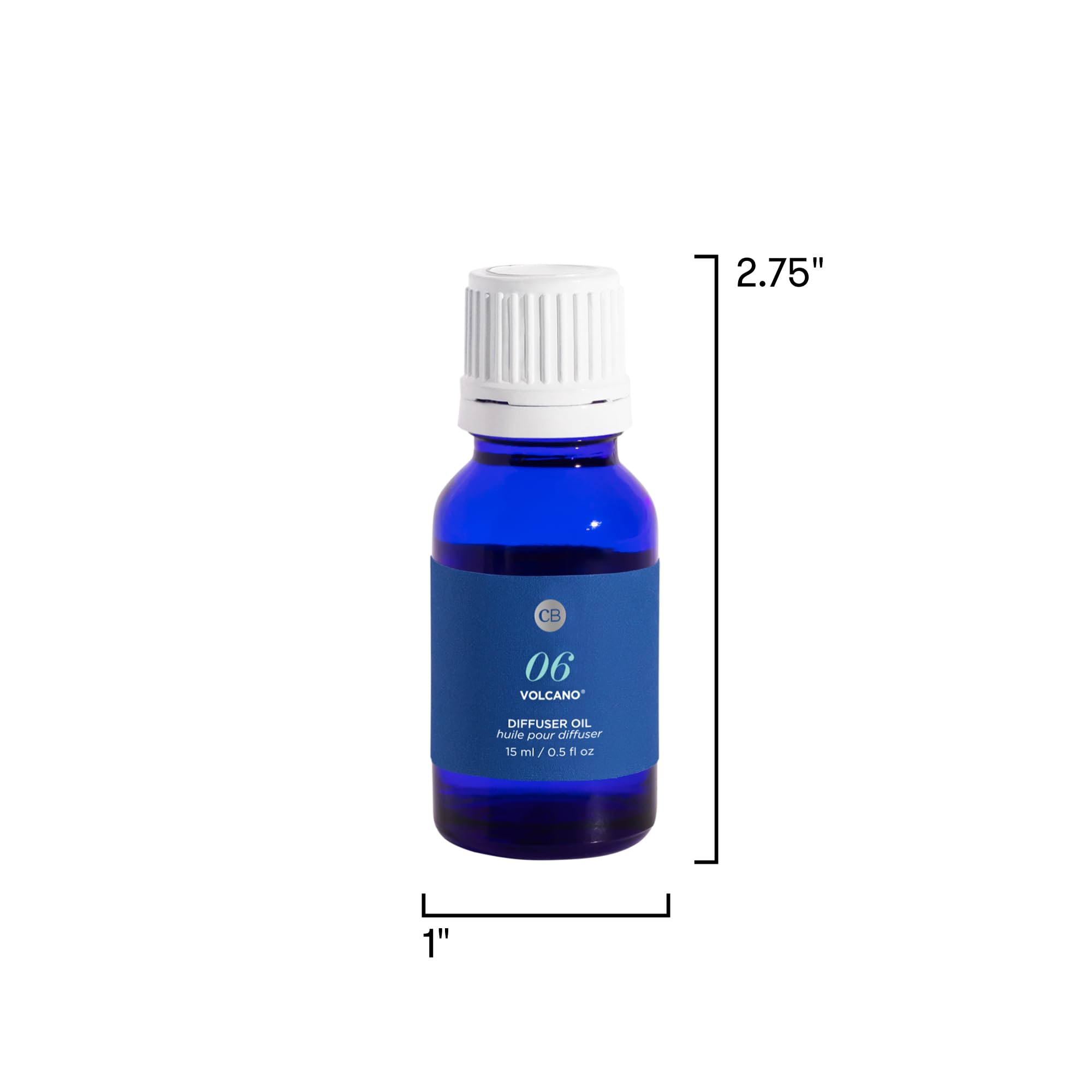 Capri Blue cierre de tapa hermético que protege la fragancia y duración