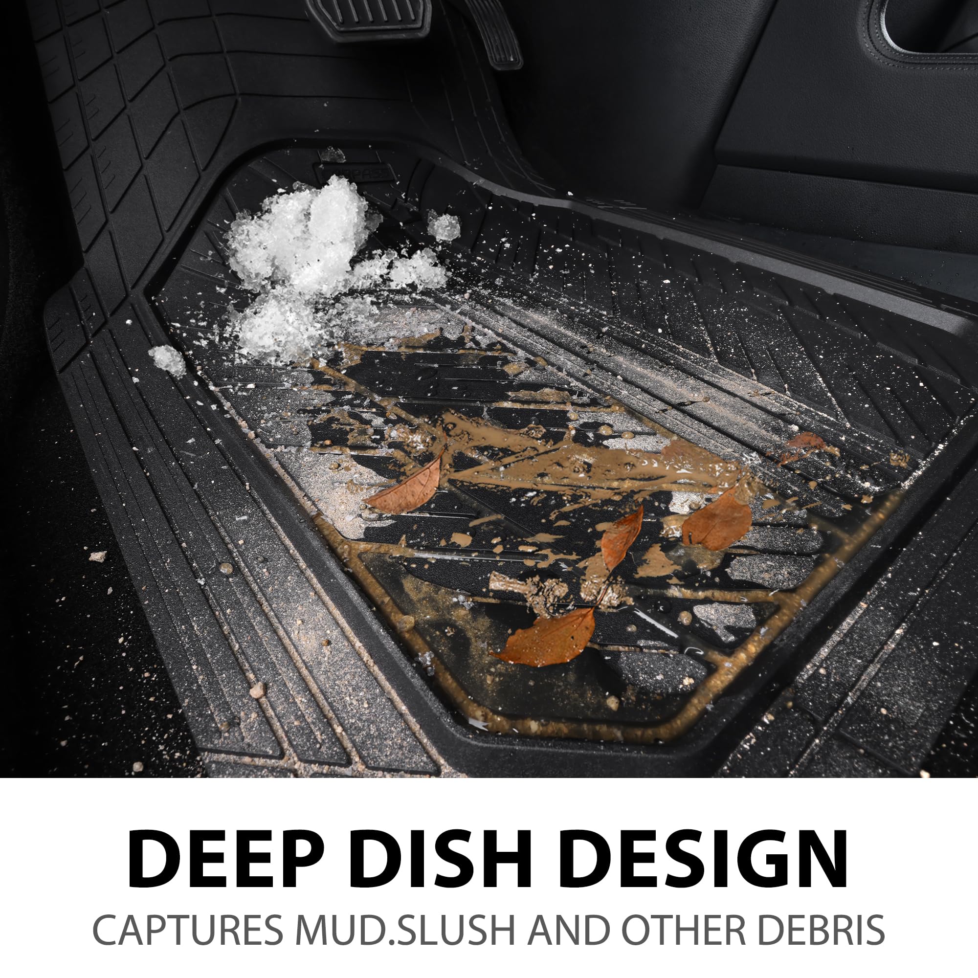 CAR PASS etiqueta con dimensiones y material mostrando especificaciones