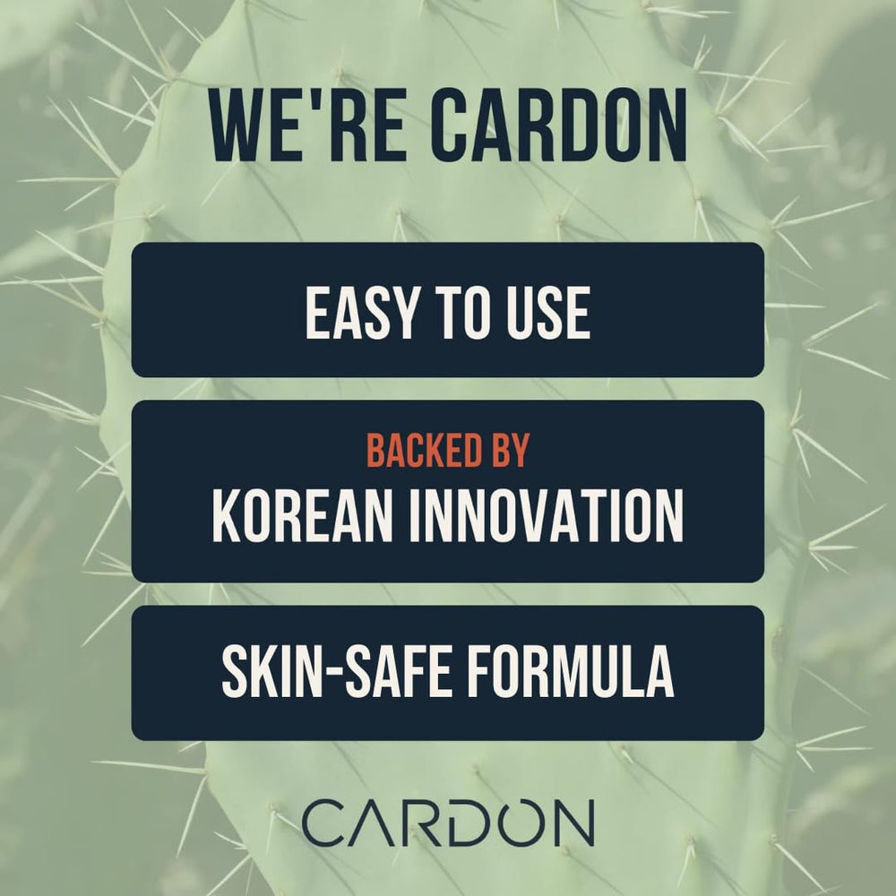 Cardon envase junto a una regla para mostrar tamaño práctico 1 CT