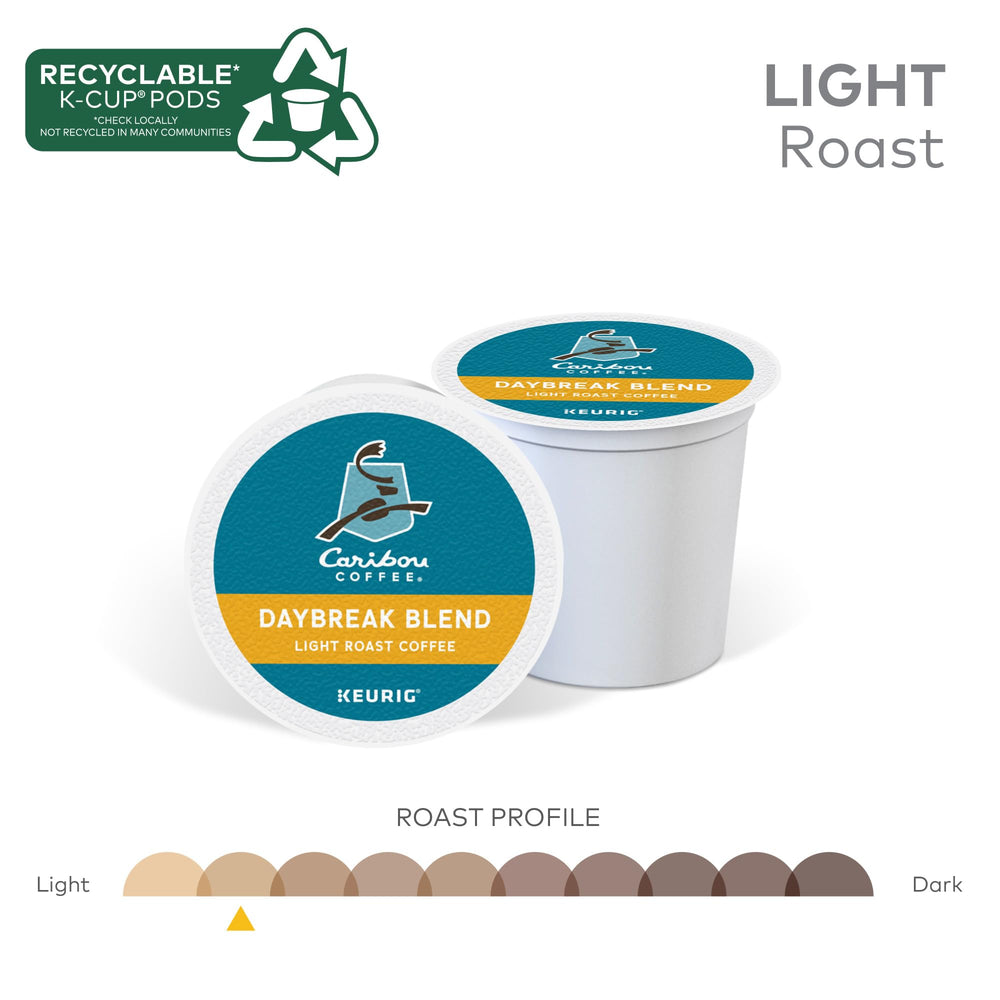 Caribou Coffee paquetes de 24 cápsulas para almacenamiento y suministro prolongado