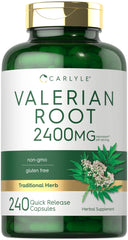 Carlyle frasco frontal mostrando 240 cápsulas y diseño claro