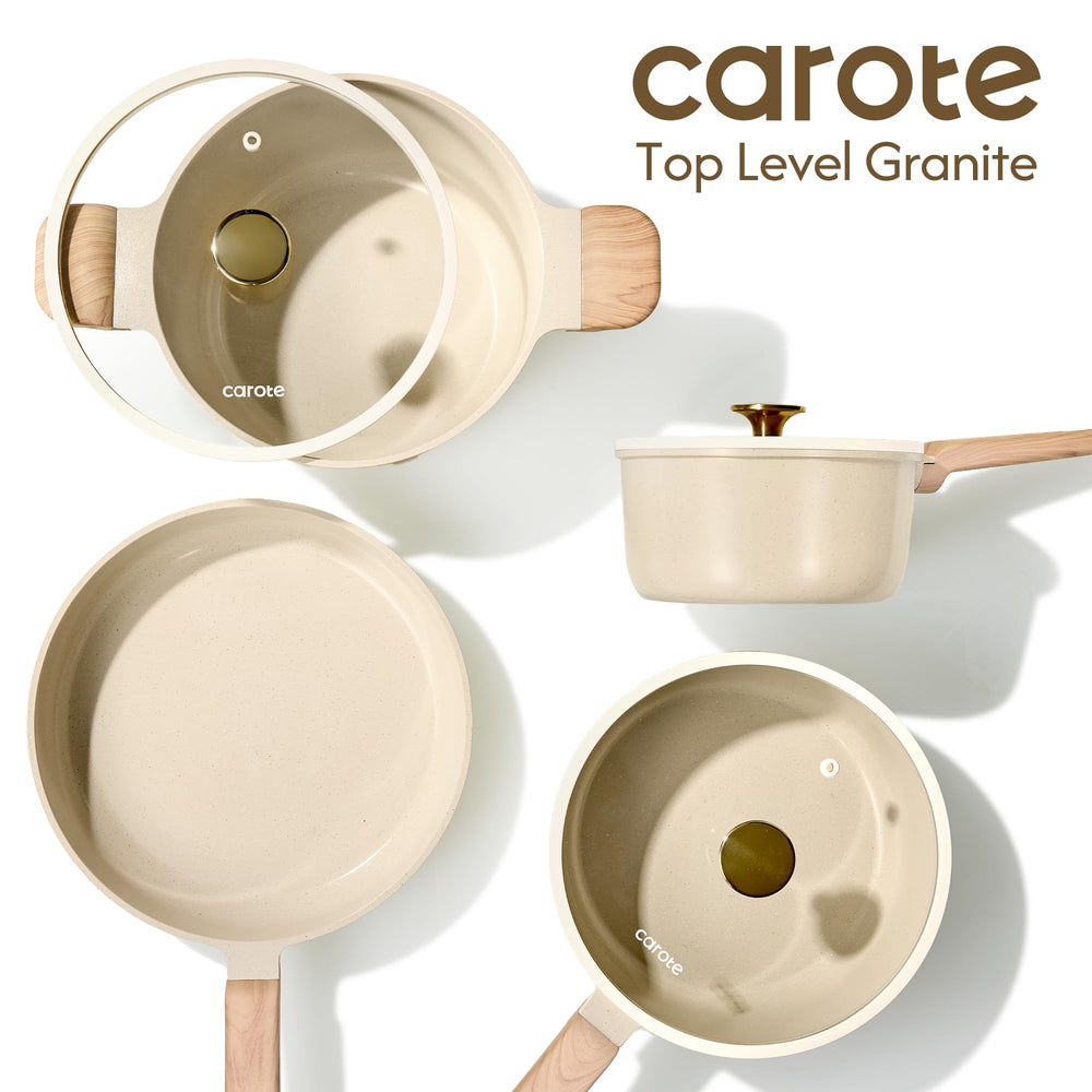 CAROTE olla 5 qt con guiso ilustrando capacidad para familias y recetas abundantes