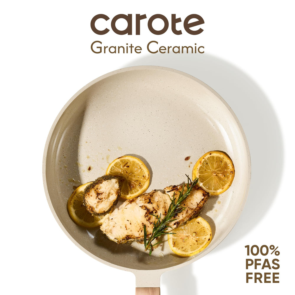 CAROTE sartenes apiladas con protectores que evitan rayas y prolongan vida útil