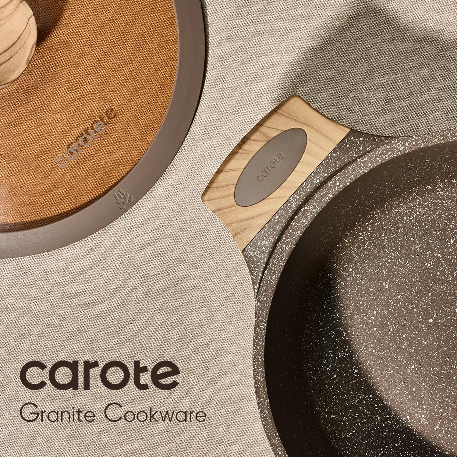CAROTE set dispuesto en cocina estilo de vida mostrando estética y funcionalidad