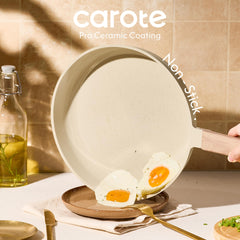 CAROTE tapa con borde de silicona demostrando cierre hermético y retención de jugos