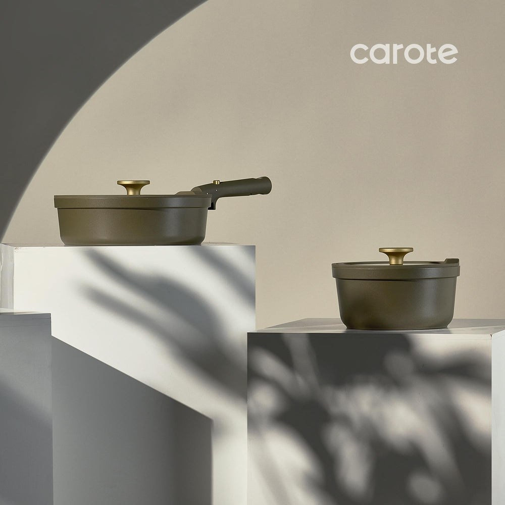 CAROTE set en una cocina moderna demostrando versatilidad y uso diario práctico