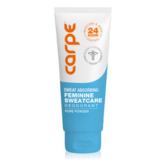 Carpe envase frontal mostrando marca y etiqueta, conveniente y discreto