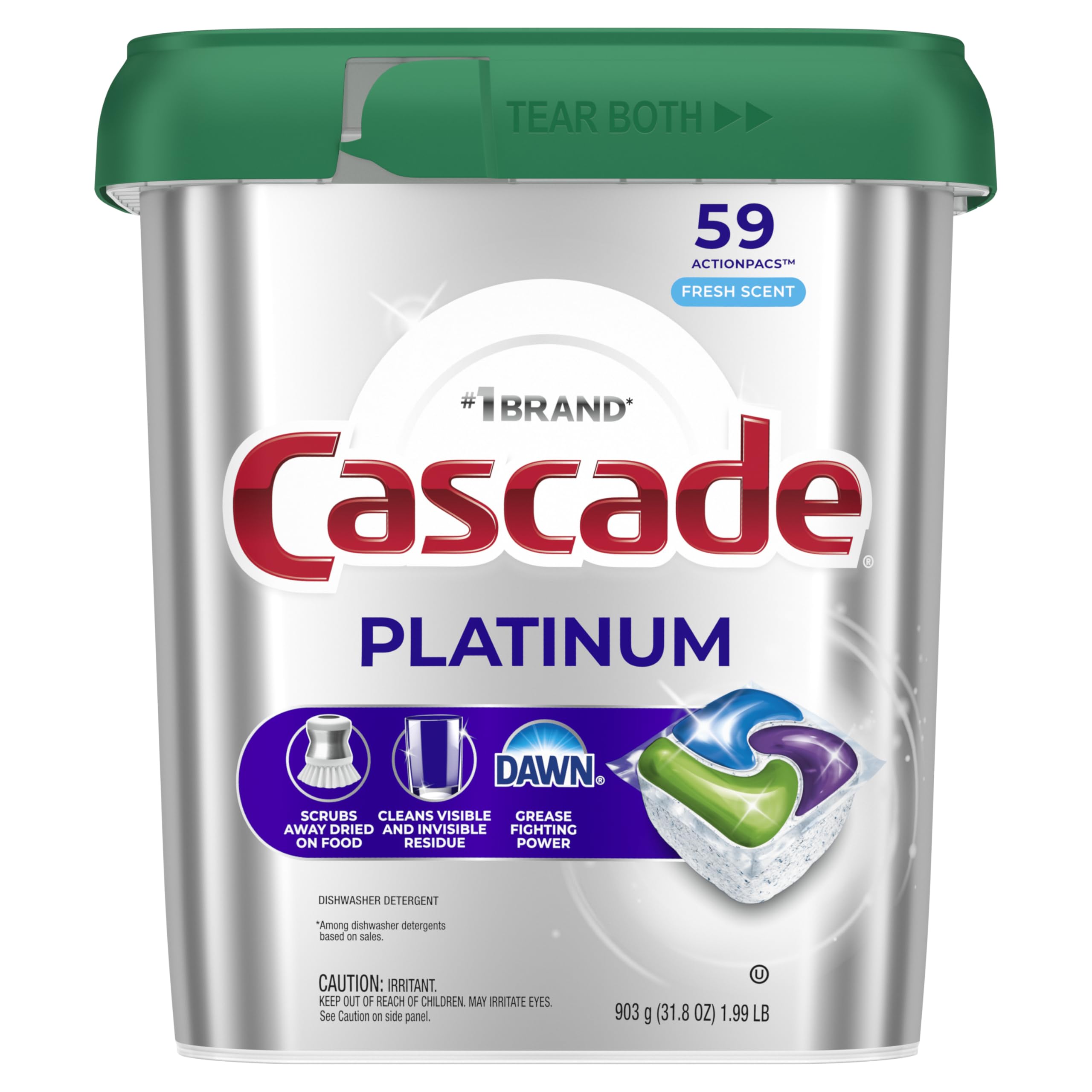 Cascade producto en cocina moderna destacando practicidad