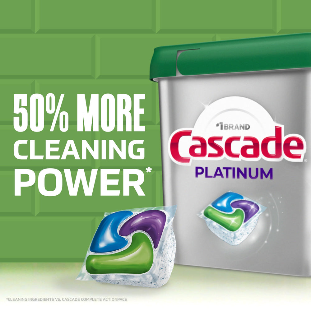 Cascade cápsula en bandeja del detergente para carga fácil