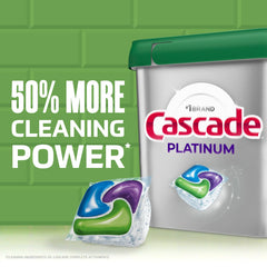 Cascade envase abierto con varias cápsulas listo para uso doméstico