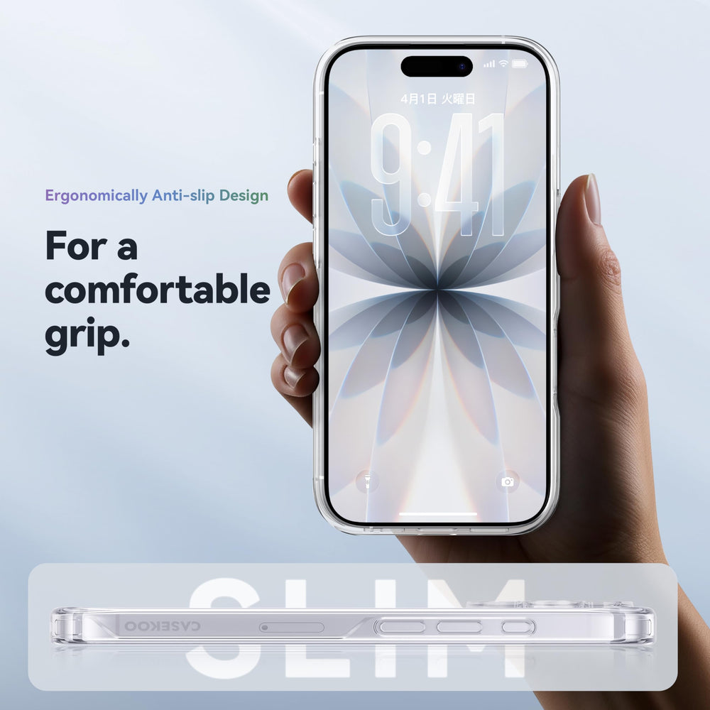 CASEKOO paquete con pegatinas incluidas para personalizar la funda del iPhone 17
