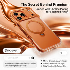 CASEKOO vista trasera transparente que resalta el diseño del iPhone
